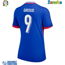 Francuska Olivier Giroud #9 Domaci Dres za Ženska EP 2024 Kratak Rukav